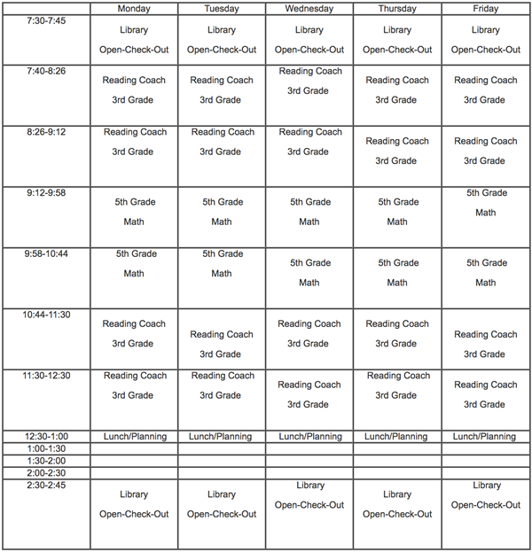 Bryant Library Hours Bryant Library Hours